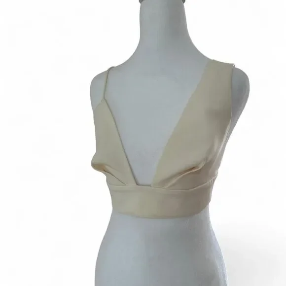 House of CB Cream Crop Top - Picture 8 of 8